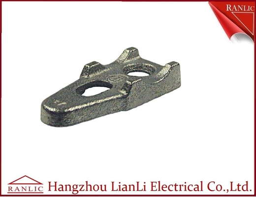China 1/2“ 6&quot; formbares Eisen Clampbacks Elektrogallone u. heißes Bad Gal White Colore fournisseur