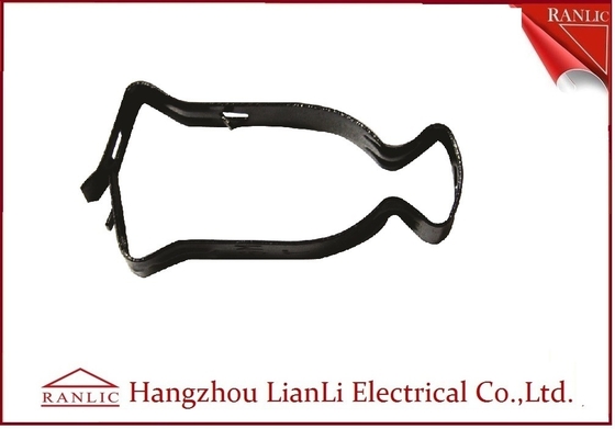China 1/2“ 3/4&quot; Transportgestell-Clip Enamel Finish-Schwarzes Colo EMT Conduit Fittings Abrazadera Tipo fournisseur