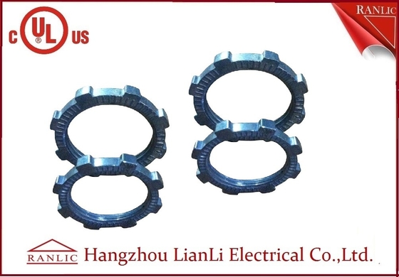 China Verzinken Sie EMT Conduit Fittings Steel, das Kontermuttern verlegen eine Runde oder zwei ringsum 2-1/2“ fournisseur