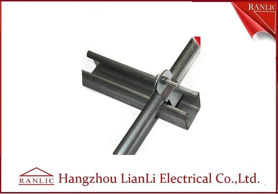 China Heißes Bad-galvanisierte C-Stahlspreize-Kanal-Installationen 41*41 41*21, 1.5mm bis 2.5mm Stärke fournisseur