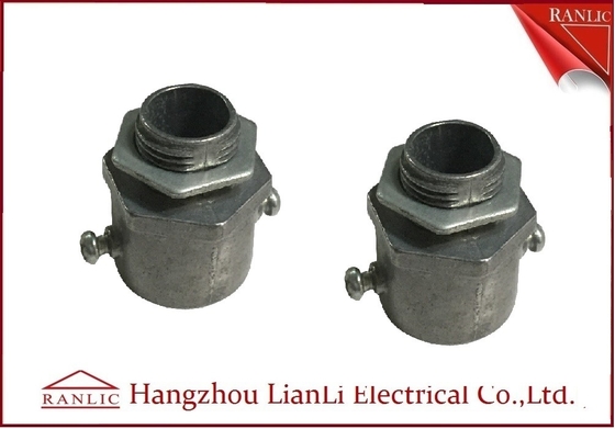 China Aluminium Druckguss-flexibler Rohr   Adapter mit Schrauben/die Kontermutter und poliert Ende fournisseur