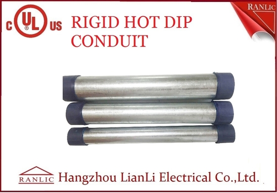 China RGD galvanisierte steifes Stahlrohr, 1/2 Zoll 4 Zoll elektrischer Rohr-Schläuche fournisseur