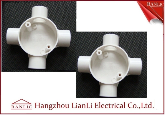 China Weiße GI 4 Weisen-elektrischer Anschlusskasten PVCrohr-und -installations-BS4662 Standard fournisseur