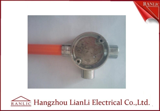 China PVC beschichtete Stahl-Leitungsrohr GI BS31 BS4568 im Grün/in der Orange fournisseur