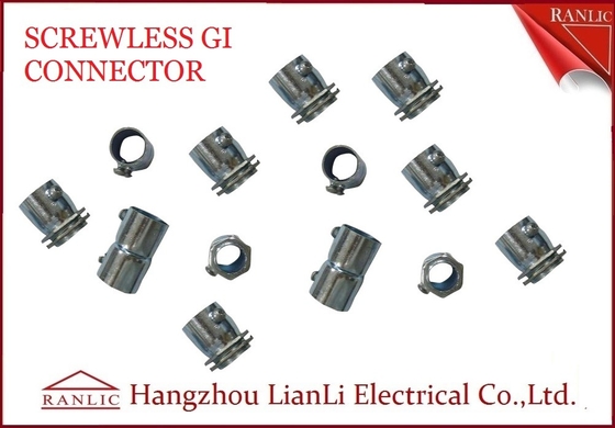 China 20mm galvanisierte 25mm Stahl-GI Rohr Screwless-Verbindungsstück-Galvano BS4568 fournisseur