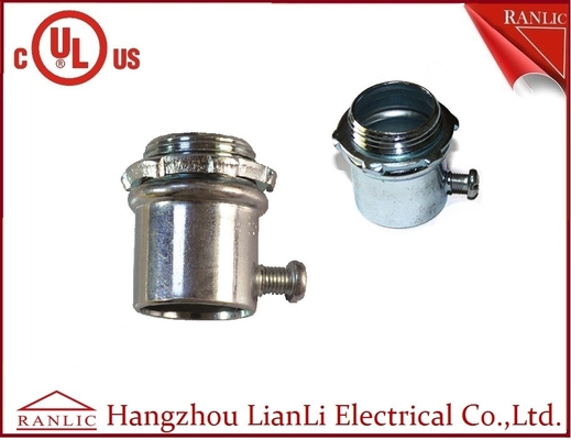 China UL listete 1/2 Zoll bis 4 Zoll Metall EMT Conduit Connectors mit PVC isolierte Throad auf fournisseur