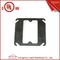 Schwarzer Metallrohr-Kasten-Stahl eine Gruppen-Quadrat-elektrische Kasten-Abdeckung, E349123 fournisseur