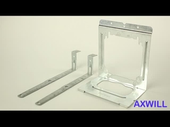 Montage-Kasten-Klammer-Unterstützung 16 Zoll ineinanderschiebend, galvanisierte 24 Zoll-Stahl vor Fertigsystem