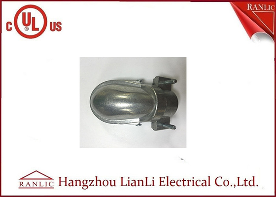 China Polierende galvanisierte steife Stahlrohr-Klammern-Art, silbernes EMT Conduit Caps fournisseur