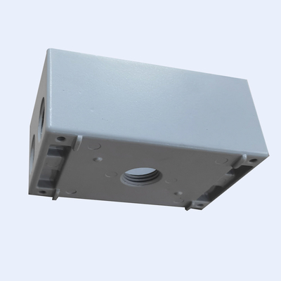 China PVC beschichtete Grey Waterproof Terminal Box 3 5 Löcher mit Npt-Faden fournisseur