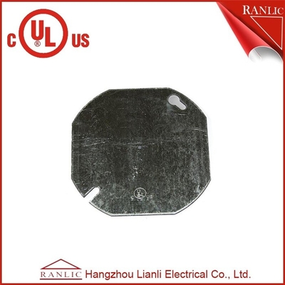 China Octangular elektrische Metallrohr-Kasten-Abdeckung mit mittlerem Zoll des Lochs 1/2 oder 3/4 Zoll fournisseur