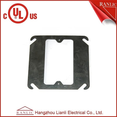 China Schwarzer Metallrohr-Kasten-Stahl eine Gruppen-Quadrat-elektrische Kasten-Abdeckung, E349123 fournisseur