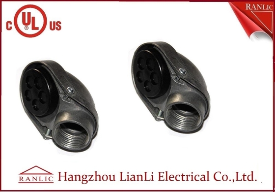 China Aluminium-Druckguß verlegte steife Rohr-Kappe 1/2“ 3/4&quot; elektrische Rohr-Teile fournisseur