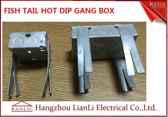 China Heißes Bad-Ende-GI elektrischer Gruppen-Kasten/Gruppen-elektrischer Kasten 3 Zoll lang und 3 Zoll breit fournisseur