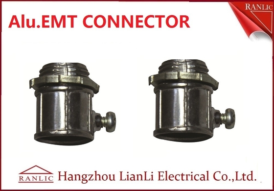 China 1/2 EMT Connectors Fittings, Aluminiumlegierung 4 EMT Connector Customized fournisseur