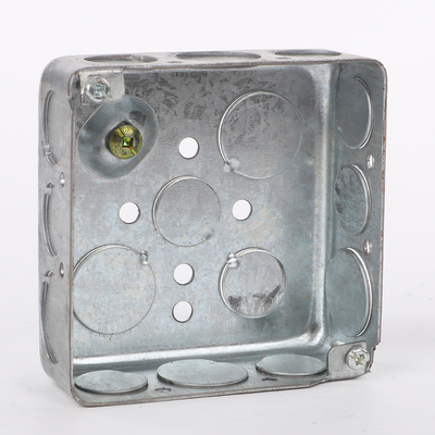 Flexible AC Kabelklemme IN 3/8 &quot;Snap-In Double Duplex Connector Zinkguss 1/2&quot; Kehle für Steckdose fournisseur