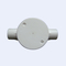 ABCs 3 Schrauben-Teil des Weisen-verwenden elektrisches Anschlusskasten-25mm schwarzes Messingweiß fournisseur