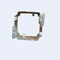 Die 2 Gruppen-Wand-Schalter-Rohr-Anschlusskasten vergipsen Ring 1/2“ 1&quot; Höhen-Silber-Farbe fournisseur