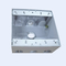 PVC beschichtete wasserdichtes Aluminiumanschlusskasten-Grau 4Holes 2-1/8“ tief fournisseur