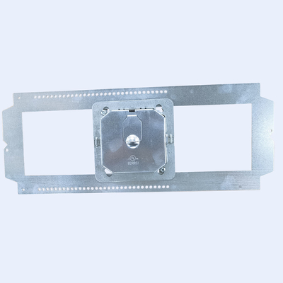 Tiefe runde Anschlusskasten-Stahlabdeckung 1/2“ 1/4&quot; 3/4&quot; galvanisiertes Ende fournisseur