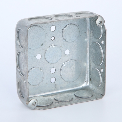 Vierkantstahl-Ausgang-Kasten 4&quot; 1.60MM Stärke-vor galvanisierte Spule fournisseur