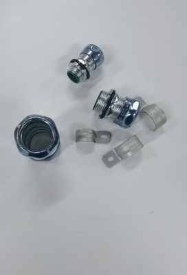 Blaue Kappe EMT Conduit Fittings Steel verzinktes 1/2“ bis 4&quot; mit wasserdichtem Ring fournisseur